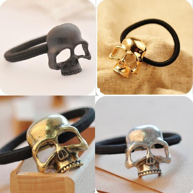 Skull Hair Bands - Goth Mall
