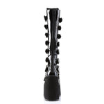 Demonia Swing 815 Goth Boots - Black Patent Leather - Goth Mall