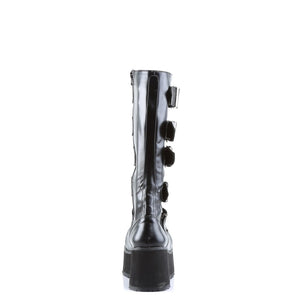 Demonia Trashville 518 - Black Vegan Leather - Goth Mall