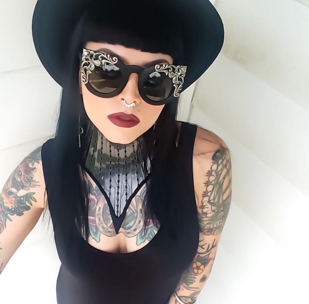 Victorian Mourning Sunglasses - Goth Mall