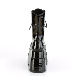 Demonia Bear 265 Patent Platform Boots | Goth Mall