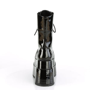 Demonia Bear 265 Patent Platform Boots - Goth Mall
